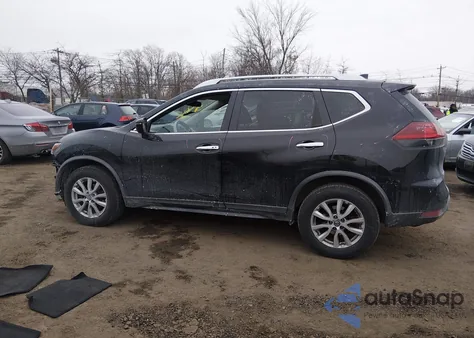 2019 Nissan Rogue Sv from USA, damaged, VIN KNMAT2MV5KP505796
